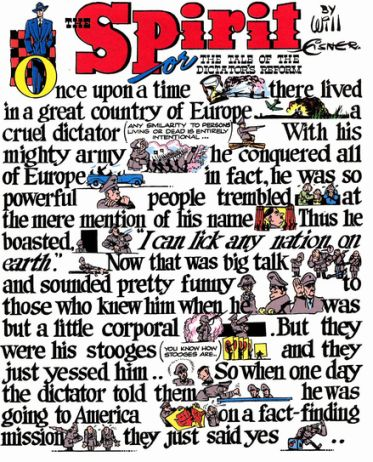 Illustration for article titled 12 Splash Pages Will Convince You Frank Miller Shouldn't Adapt The Spirit